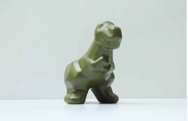 Maceta De Cerámica Con Diseño De Dinosaurio T-rex - Image 4